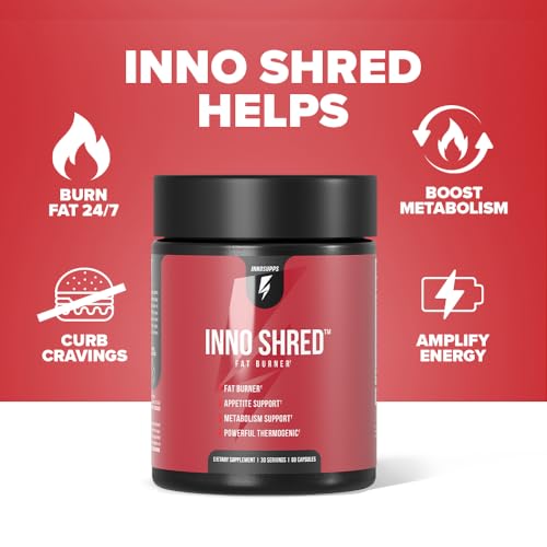 Inno Shred Daytime Fat Burner Capsules, 60 Veggie Caps