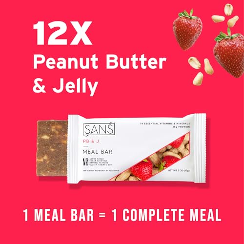 All-Natural PB&J Protein Bar - Dairy, Soy, Gluten-Free