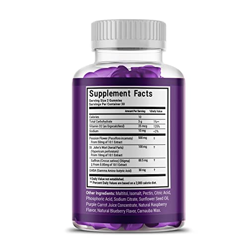 Saffron Extract Gummies for Appetite Control & Energy