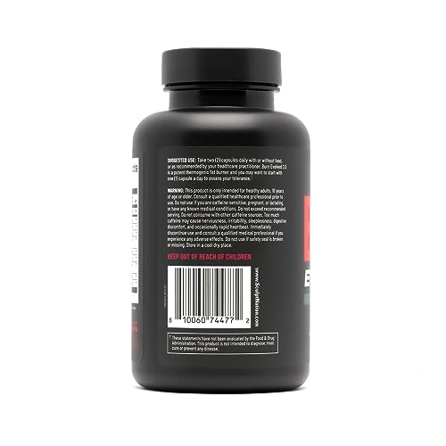Sculpt Nation Thermogenic Fat Burner Capsules for Weight Loss