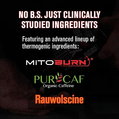 Jacked Factory Burn-XT Max Thermogenic Fat Burner