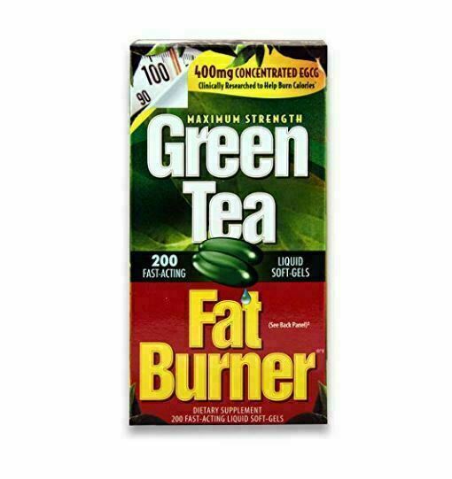 Green Tea Fat Burner - 200 Soft-Gels