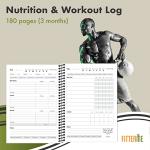 Fitness Journal and Workout Planner for Weight Loss