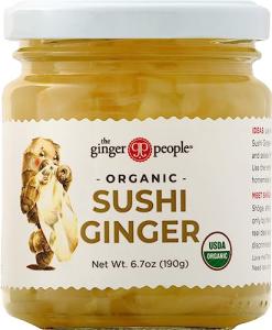 Pickled Sushi Ginger by Ginger People, 6.7 oz