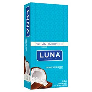 LUNA Chocolate Coconut Snack Bars - 8g Protein