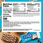 LUNA Chocolate Coconut Snack Bars - 8g Protein