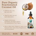 Bella Terra Fractionated Coconut Oil for Skin 16oz