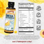 Mango Peach Omega 3 Fish Oil Supplement