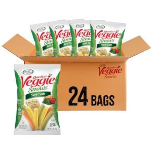 Sensible Portions Sea Salt Veggie Straws, 24 Pack