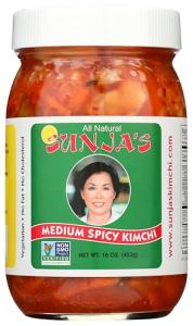 Medium Spicy Cabbage Kimchi by Sunja's, 16 oz