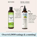 Organic Castor Oil for Hair, Scalp, and Brows