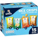 Quaker Rice Crisps Variety Pack - 15 Count