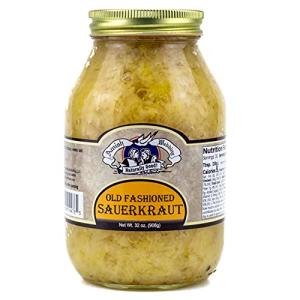 Old Fashioned Canned Sauerkraut - 32 Oz Glass Jar
