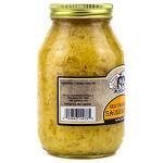 Old Fashioned Canned Sauerkraut - 32 Oz Glass Jar