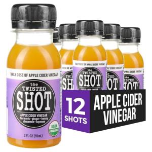 Organic Apple Cider Vinegar Wellness Shots 12-Pack
