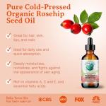 Organic Rosehip Oil for Radiant Skin 4 oz
