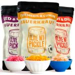 Gut-Friendly Sauerkraut Probiotic Bundle by Olive My Pickle