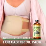 Pure Castor Oil in Glass - 16 oz