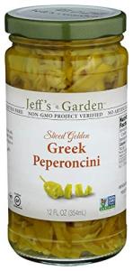 Jeff's Naturals Sliced Golden Peperoncini 12 oz