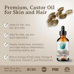 Organic Castor Oil for Nourishing Beauty Rituals