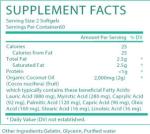 Organic Coconut Oil 2000mg for Healthy Skin & Hair