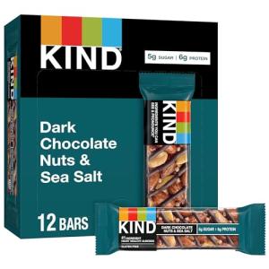 KIND Nut Bars: Dark Chocolate & Sea Salt Snack