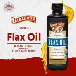Barlean's Organic Flaxseed Oil Supplement - 16 oz