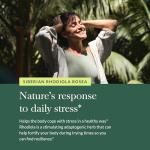 Gaia Herbs Rhodiola Rosea Stress Support Capsules