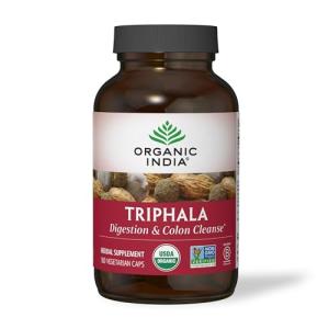 Organic Triphala Capsules for Digestion and Immunity