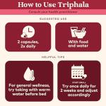 Organic Triphala Capsules for Digestion and Immunity