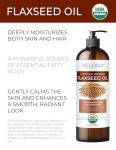 Organic Cold Pressed Flaxseed Oil for Beauty
