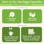 Organic India Moringa Capsules - Green Superfood Boost