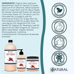 Zatural Hot Cream Slimming Muscle Rub - 128 Ounce