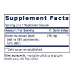 Lightly Caffeinated Mega Green Tea Extract Capsules
