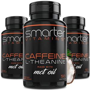 Caffeine Pills with L-Theanine and MCT Oil