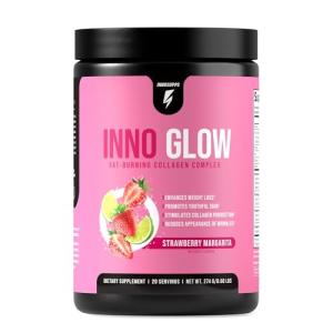 InnoGlow Collagen Peptides for Weight Loss - Strawberry