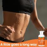 Sweat Enhancer Lotion for Body Sculpting and Firming