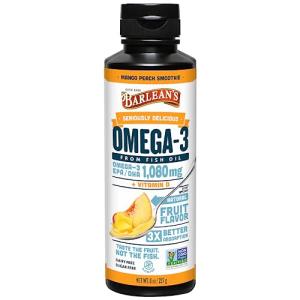 Mango Peach Omega 3 Fish Oil Supplement
