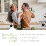 Powerful Carb Blocker - Boost Metabolism - 150 Softgels