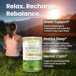 Organic Veda Moringa Leaf Powder, 16oz Transform Your Health