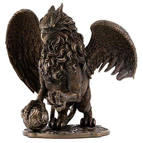 Celtic Griffin Protector Figurine - Premium Bronze - 9.5