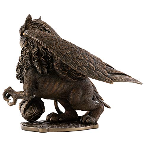 Celtic Griffin Protector Figurine - Premium Bronze - 9.5