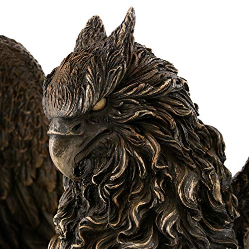 Celtic Griffin Protector Figurine - Premium Bronze - 9.5