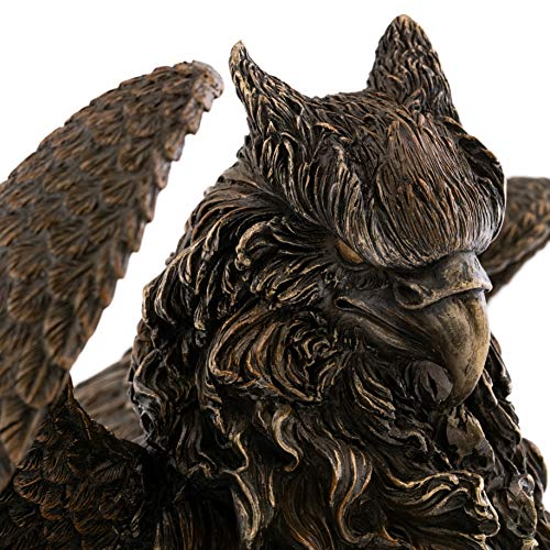 Celtic Griffin Protector Figurine - Premium Bronze - 9.5