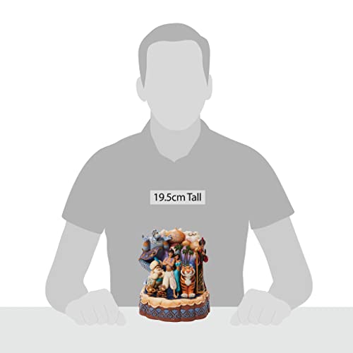 Disney Traditions Aladdin Characters Heart Figurine, 7.67 Inch