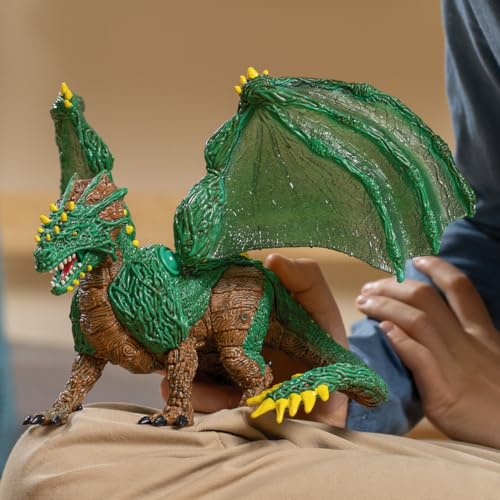 Schleich Eldrador 2024 Jungle Dragon Collectible Figurine
