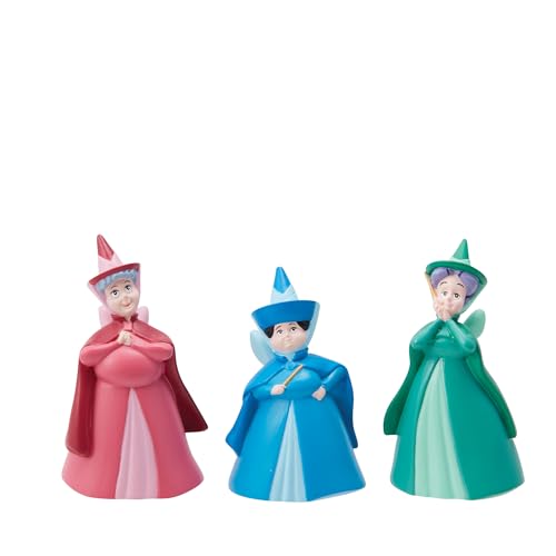 Disney Sleeping Beauty Fairy Godmothers Figurine Set, 2.46