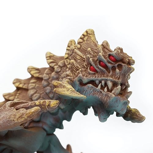 Hand-Painted 6.5" Desert Dragon Collectible Figurine