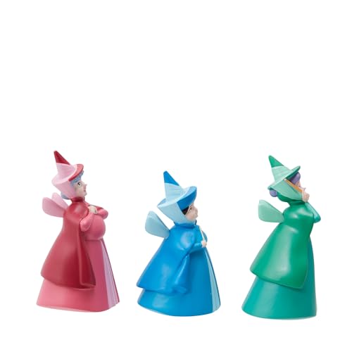 Disney Sleeping Beauty Fairy Godmothers Figurine Set, 2.46