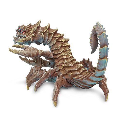 Hand-Painted 6.5" Desert Dragon Collectible Figurine